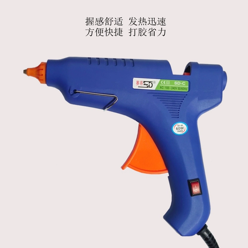 赛得 Клей-пистолет, стеклянный мощный клей-карандаш, DIY, 60W, 80W, 100W