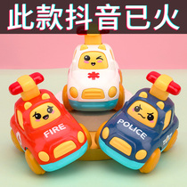 Press the car children 1 to 2 year old toy baby Yizhi 0 2 - 31 years old girl and 1 and 2 - 1 girl 4 boys