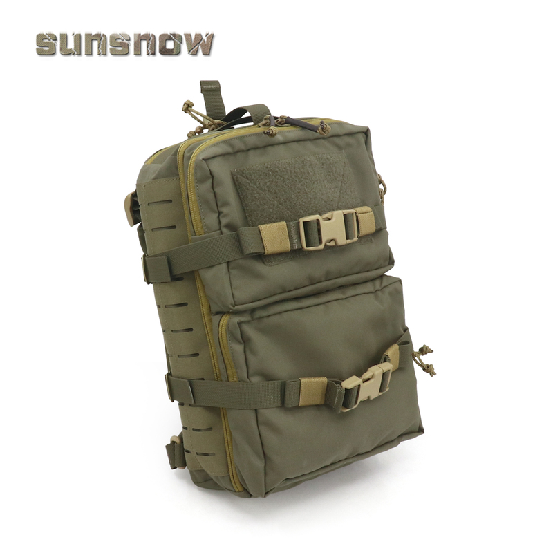 【Sun Snow】Tactical Backpack Modular Detachable Back Panel Bag Can Be Connected to Vest Multifunctional Backpack