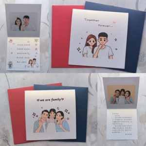 Creative and High-End Birthday Gift Cards for Male and Female Friends, Best Friends, and Anniversary Greeting Cards for Husband and Wife