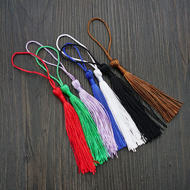 Fan tassel Chinese style ancient style tassel fan tassel handmade tassel folding fan fan pendant pendant