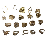 Личность Y Одиночный выход, европейская и американская текстура Золотая, без золотого металлического стиля Супер красивые украшения модного кольца уникальная модель