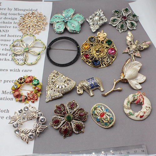 Европейский и американский y одинокий ретро -рождественский снежинок котенок Kitcome Baroack Little Bird Collection