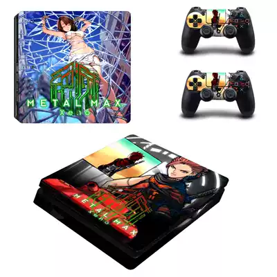 Sony PS4 SLIM sticker body sticker ps4 new slim pain sticker thin machine film color sticker send handle sticker 94