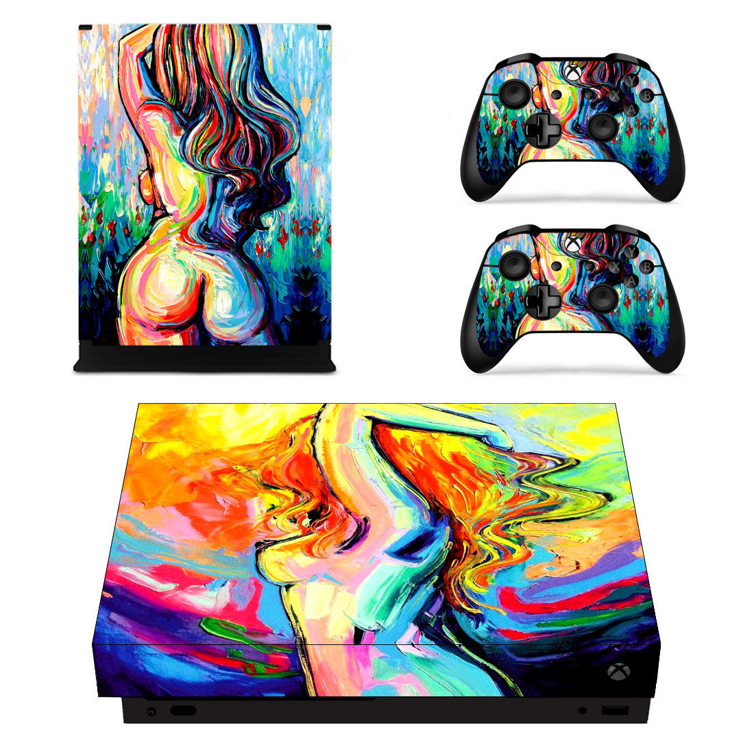 XBOXONEX stickers Body stickers new version of onex version pain stickers Anime dust stickers send handle stickers anti-collision strip 46