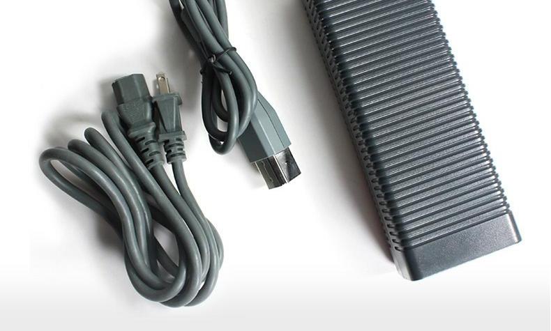 Xbox360 máy dày bộ chuyển đổi nguồn Bộ chuyển đổi AC biến áp 220 đơn đôi 65 đơn đôi 90 bò lửa nguyên bản - XBOX kết hợp tay cầm chơi liên quân