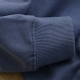 Это снова большая фабрика ~ Мальчики Терри Круг круглой шеи толстый хлопок Т-средний большой детский сплошной пуловер с твердым цветом детского повседневного топа