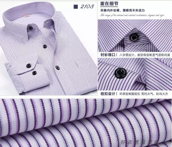 Chất béo cực lớn 佬 quá khổ cộng với phân bón XL áo sơ mi nam trung niên mỏng cha trung niên tải áo dài tay