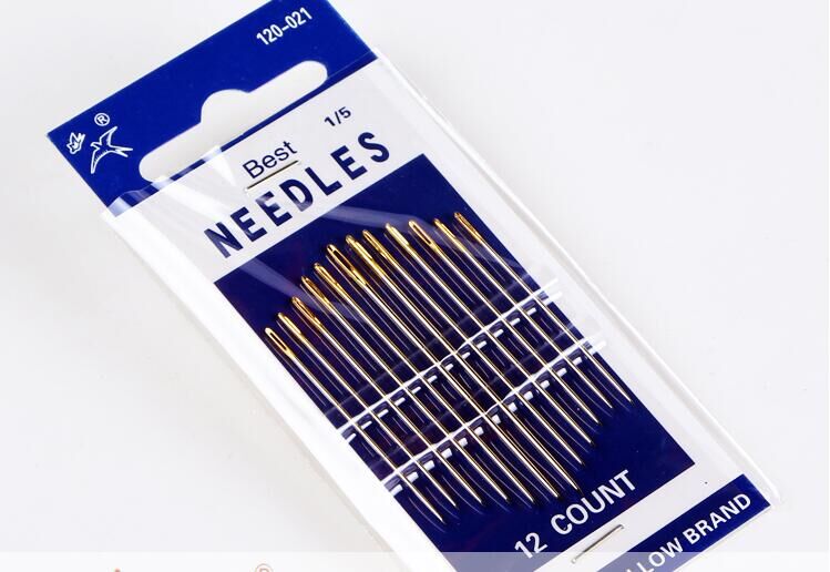Full 20 pairs of swallow brand sewing needle sweater needle cross stitch needle sewing needle sewing needle gold tail multifunctional hand sewing needle