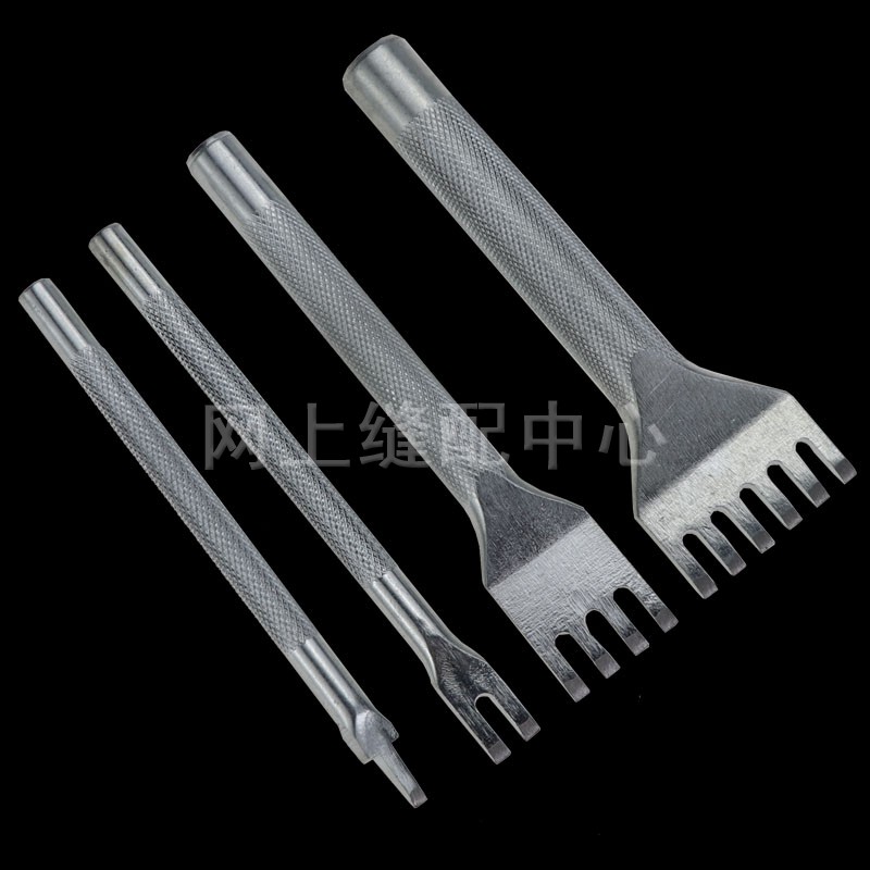 Leather DIY tool flat chop hand punched leather rope weave chop leather straight chop 3mm four models