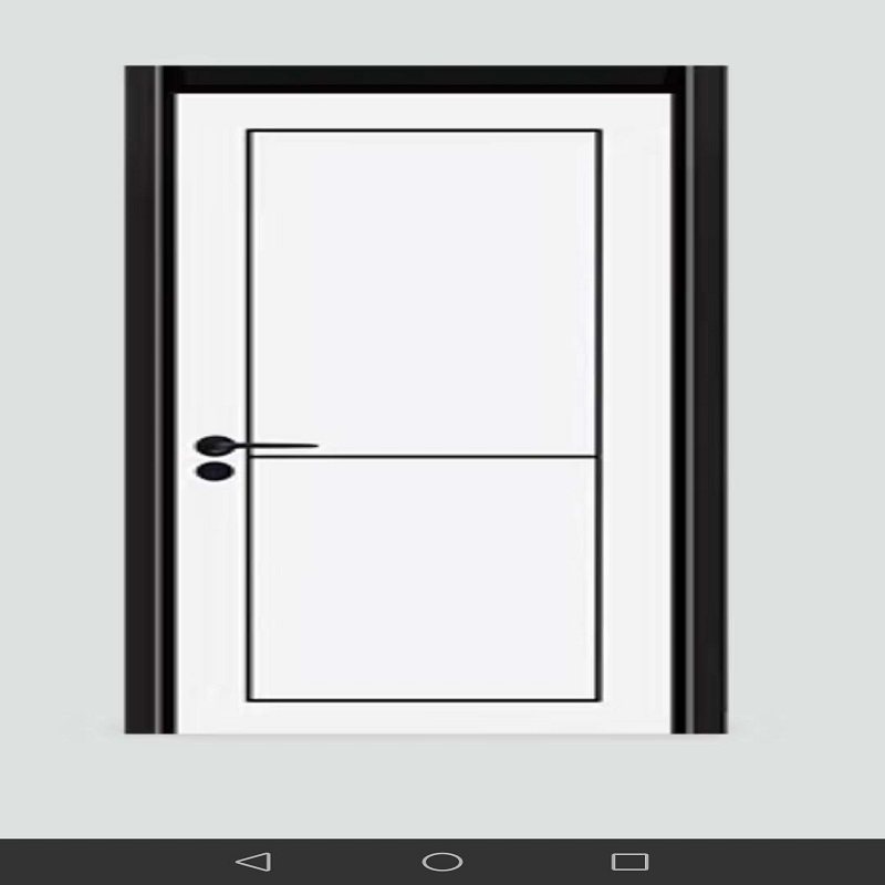 The wooden door of the Senbao