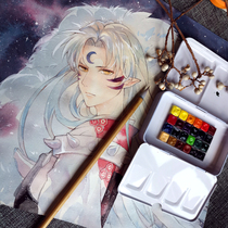 (Miscellaneous Heap) German Schminke Academy Grade Packaging 48 Colors Watercolor Solid Pigments Xiaoshi Novice Set