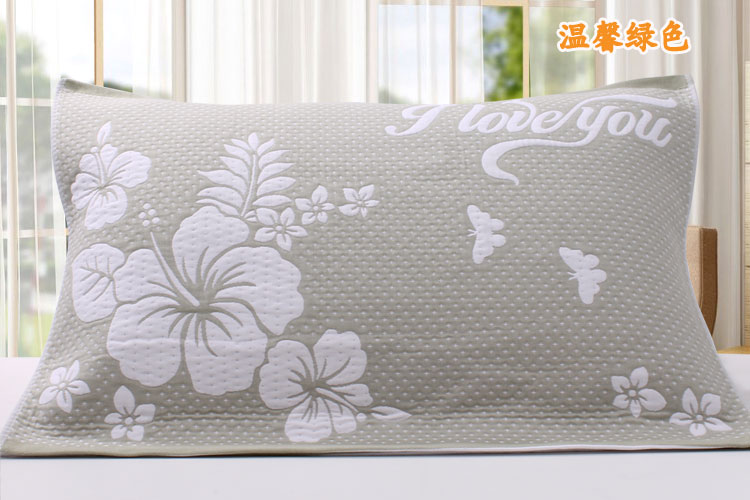 [Đặc biệt hàng ngày] tăng dày dành cho người lớn bông gối khăn cặp làm mới mềm ngủ vẻ đẹp áo gối lụa