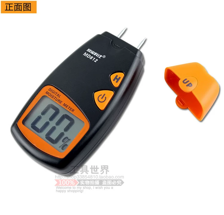 máy dò kim loại cầm tay Xinbao MD812 2-pin kỹ thuật số máy đo độ ẩm gỗ máy đo độ ẩm gỗ MD814 4-pin máy dò kim loại công nghiệp