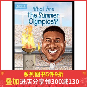 英文原版 什么是夏季奥林匹克运动会？What Are the Summer Olympics? 中小学生读物 Who Was/Is 系列 进口原版 人物传记