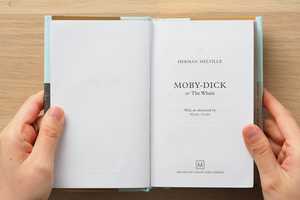 英文原版 赫尔曼·麦尔维尔 白鲸 经典文学 精装收藏 Collectors Library系列 Moby-Dick 小金书