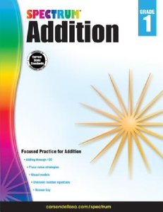 Spectrum Addition, Grade 1 英文原版 Spectrum 加法，1年级