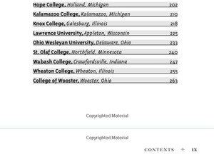 改变一生的大学 英文原版 Colleges That Change Lives: 40 Schools That