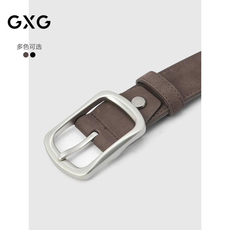 Пояс из кожи GXG, простой и элегантный дизайн, 25x