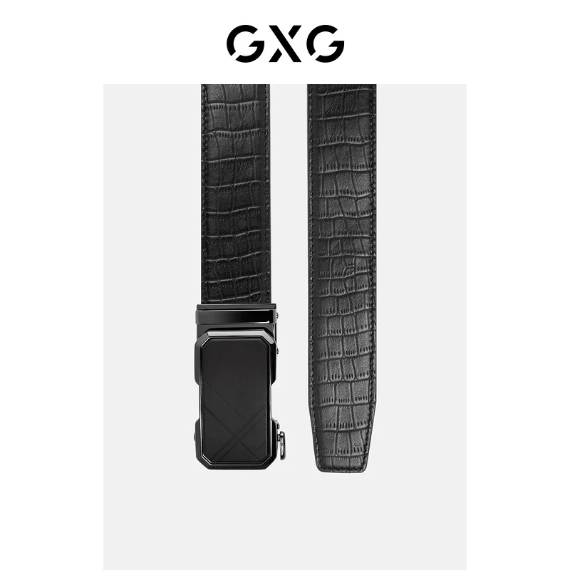 Leather belt, genuine leather, cowhide