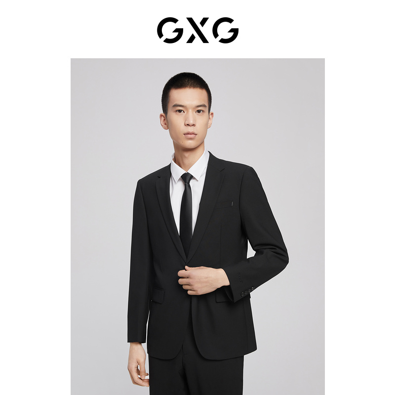 GXG Men's Clothing Hot Sell Suit Season Black Manicure Sissi Suit Jacket 21 Years Autumn New Product