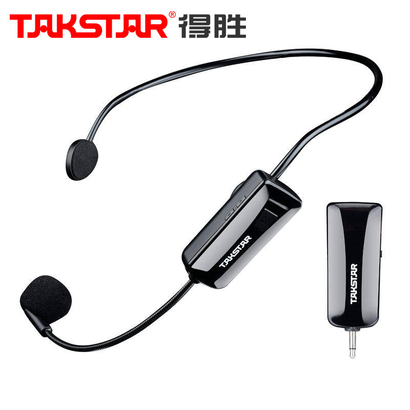 Takstar Disheng Hm200W Little Bee Wireless Headset Amplifier Headset Online Class Teaching Microphone Promotion