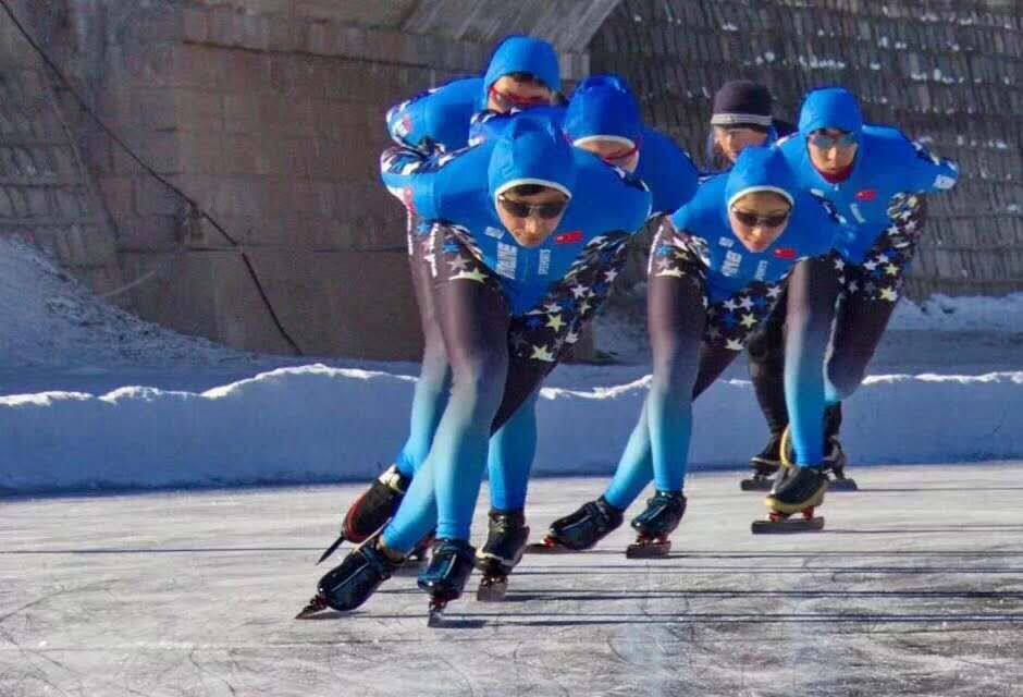 National Team Avenue Speed Skating Clothing skating Costume Tandem professional ice skating Conserve long sleeve skating