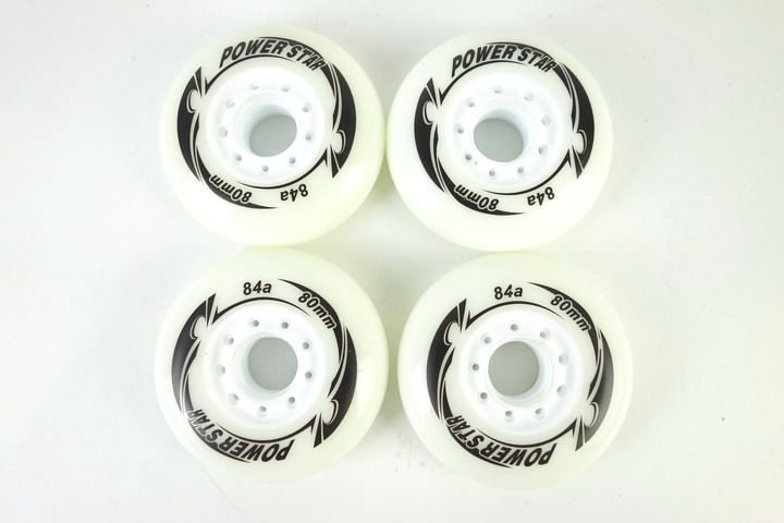 Italian professional flat flower shoes original wheel high-grade flat flower wheel PU wheel 72MM76MM wheel banana wheel