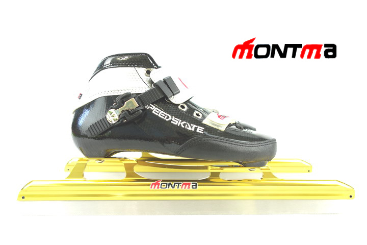 French MONTMA Montema Adult Ice Skate Shoes Children Boulevard Skate Speed Skating Professional Ice Skate Shoes M1