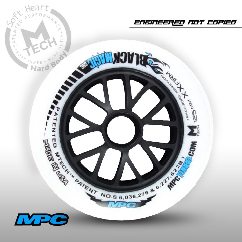 American MPC Speed pulley XXFIRM Hardness Race Racing 125MM Professional Speed Skating Road Wheels