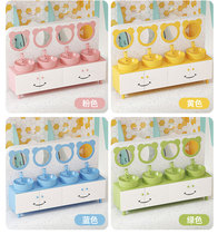 Kindergarten Children Bath Room Cabinet Combination Color Smiley Face Low Cabinet Wash Wash Wash Face Wash Wash pool table solid wood bathroom cabinet