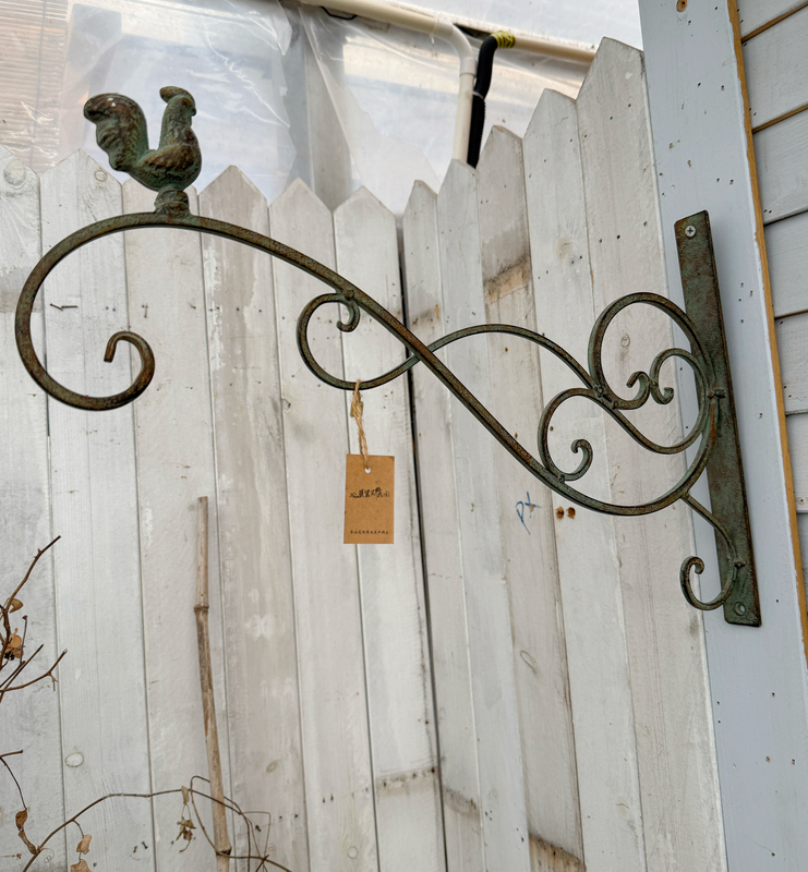 Morris Garden Large Size Rooster Hook Wall Hook Hanger