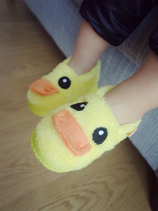 Chaussons enfants en suède pour hiver - semelle caoutchouc - Ref 1016270 Image 18