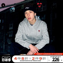 Shopping mall with the same gxgjeans mens 2021 spring sweater mens trend embroidery joint item zipper cardigan top