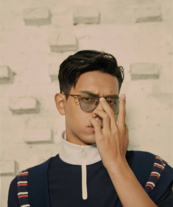 Kính râm nữ phiên bản Hàn Quốc của thủy triều retro phong cách Harajuku mặt tròn mắt kính sao Pakistan nóng bỏng với kính râm nam kính cận đẹp