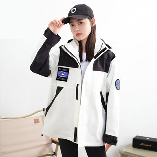 2025 Autumn and Winter New Style Jacket for Men and Women, 3-in-1 Detachable Outdoor Windproof and Waterproof Workwear Mountaineering Jacket