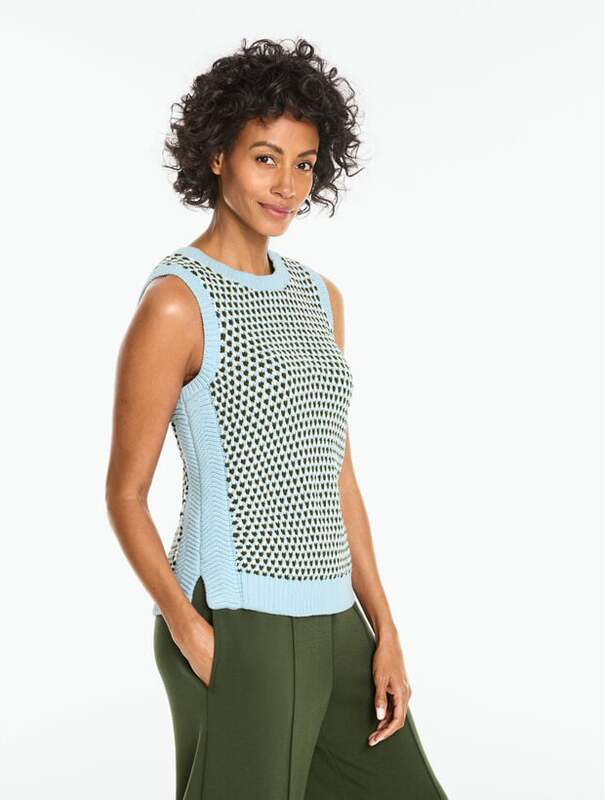 Talbots Woven Vest August Bird Eye 72% Cotton 28% Polyester Includes Direct Shipping and Customs Taxes Talbots Woven Vest August Bird Eye 72% Cotton 28% Polyester Includes Direct Shipping and Customs Taxes