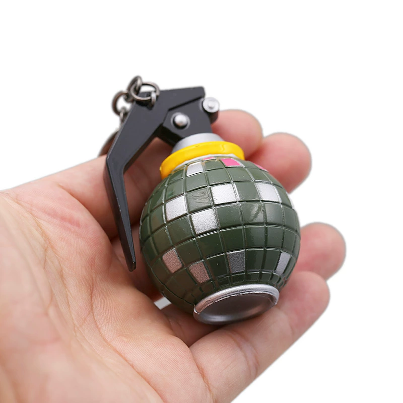 Game Fortress Night Break Dance Grenade 3D Metal Keychain - Game Nhân vật liên quan