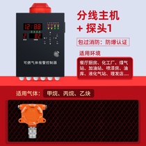 Industrial combustible gas alarm detector explosion-proof natural gas liquefied gas paint room methane concentration detector