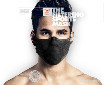 Japanese Genuine Naroo F5S Cycling Mask, Dustproof, Anti-Smog, Pm2.5, Suitable for All Seasons, Can Be Washed Repeatedly