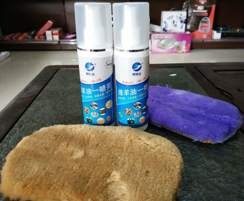 Chất làm sạch da đại lý bảo dưỡng da chất lỏng da sofa da túi da tráng men dầu 130mlDA38 - Nội thất / Chăm sóc da