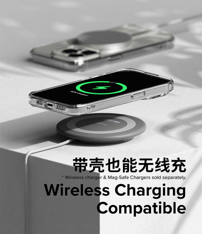 Ringke Fusion New Light Weight Transparent Clear High End Premium Tough Shockproof 15, 15 Plus, 15 Pro, 15 Pro Max iPhone