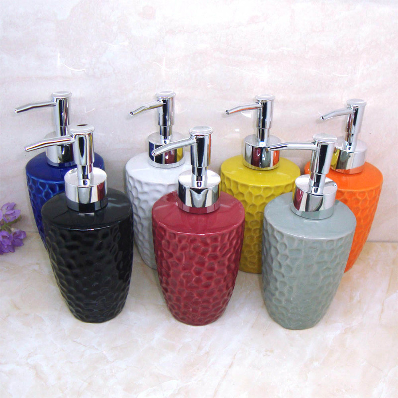 Free Shipping Ceramic Hand Sanitizer Bottle Shampoo Shower Gel Lotion Bottle Embossed Mesh Candy Color Soap Dispenser Big Sale C Free Shipping Ceramic Hand Sanitizer Bottle Shampoo Shower Gel Lotion Bottle Embossed Mesh Candy Color Soap Dispenser Big Sale C