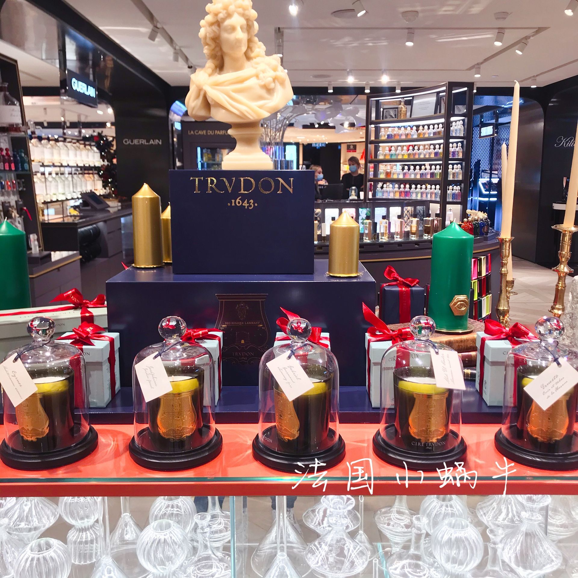 Spot French counter Cire Trudon1643 French court style royal royal scented candle 70g