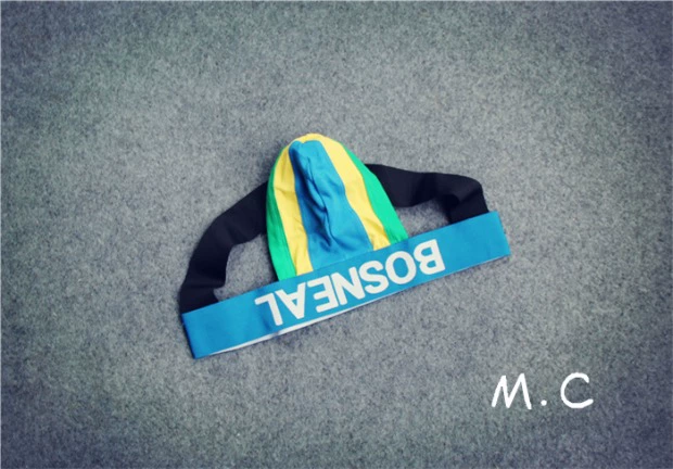 Mùa hè mới sóng nam đồ lót cotton thong sọc chặt chẽ quần đôi gay GAY đồ lót gợi cảm