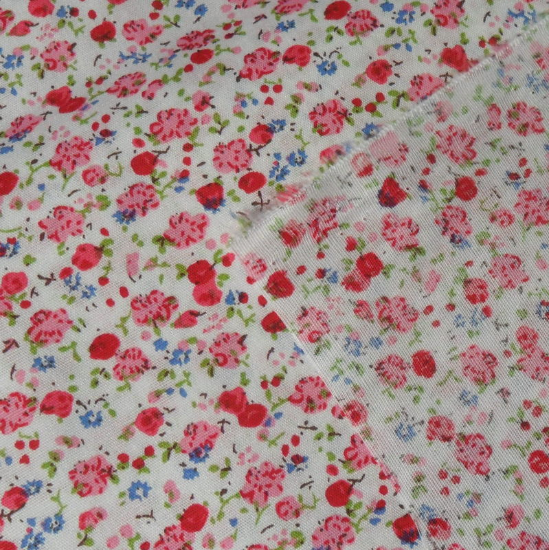 Hoa phong cách vườn lưới mẫu nhóm vải đồng bằng vải vải tay quilting 300 giá rẻ DIY màu vào - Vải vải tự làm vải cotton gân