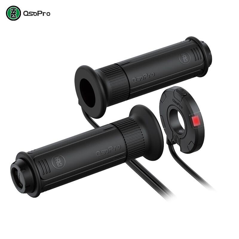 Five locomotive electric hot handlebar sleeve waterproof and chill anti-slip throttle clip adjustable constant temperature winter warm