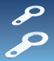 Welding terminal welding sheet, 3 2mm wiring sheet brass silver plated full copper wire ear joint 100 only