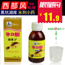 Western wind bait cattle B crucian carp carp carp cow force food attractant fishing small medicine black pit spring fish bait