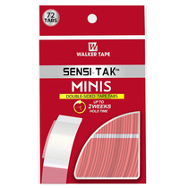 Wig double-sided film American imported woven hair reissue double-sided tape base adhesive sensi-tak